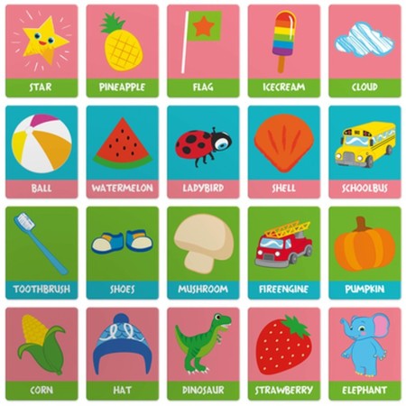 Cocomelon Cartonase Educative sa invatam Engleza 1-4 ani